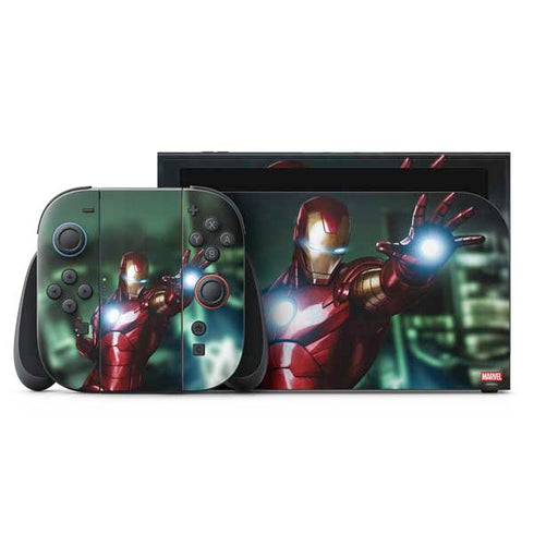 Marvel Tony Stark Iron Man Nintendo Skins